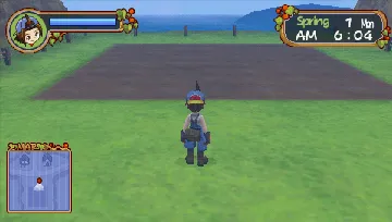 Harvest Moon - Hero of Leaf Valley (EU) screen shot game playing